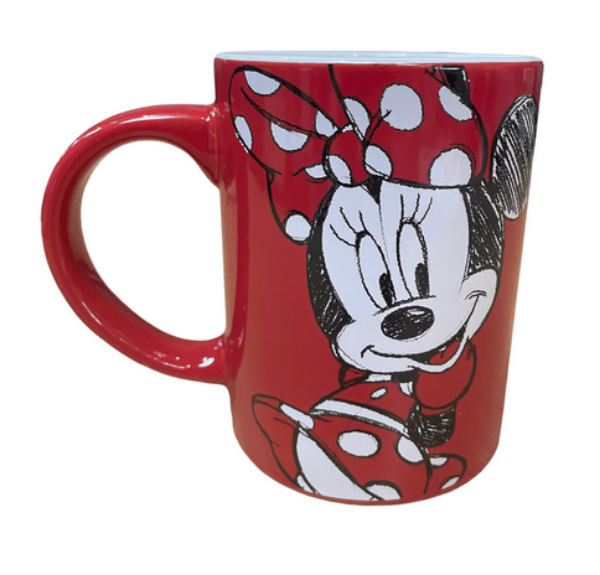 Picture of Disney Minnie Kup 11oz Ceramic Coffee Mug Red