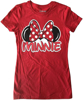 Picture of Disney Women's Plus Size Minnie Mouse Bow Tee, 3XL, Red