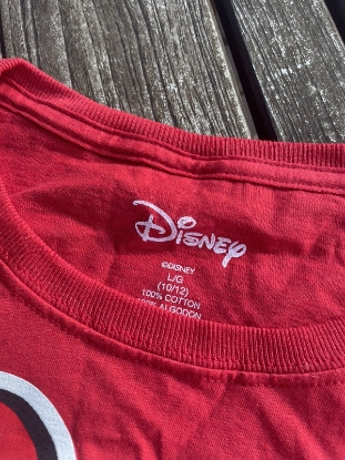 Picture of Disney Women's Plus Size Minnie Mouse Bow Tee, 3XL, Red