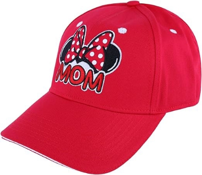 Picture of Disney Womens Minnie Mouse Mom Fan Baseball Hat