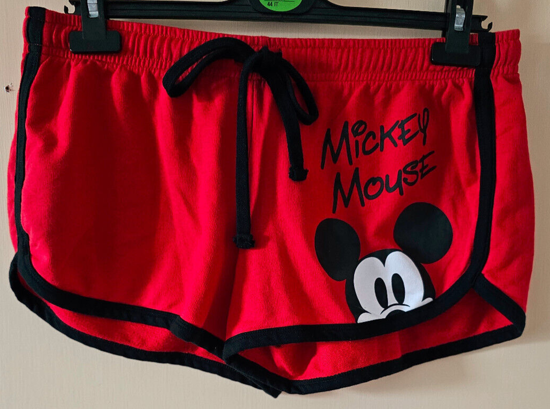 Picture of Disney Youth Girls Mickey Mouse Peeking Short Red