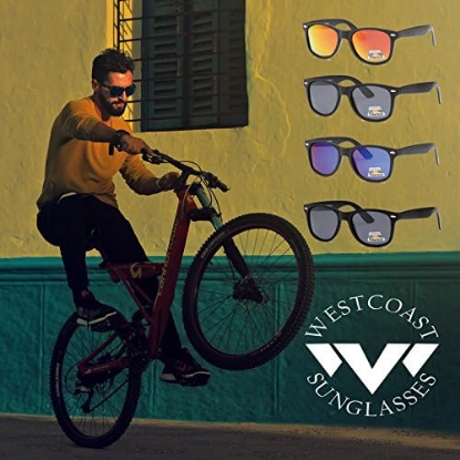 Picture of West Coast Polarized Sunglasses | Lightweight Plastic Frame | Reduces Sun Glare