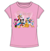 Picture of Disney Mickey and the Gang Posing Pink T-Shirt Little Girls Youth Medium