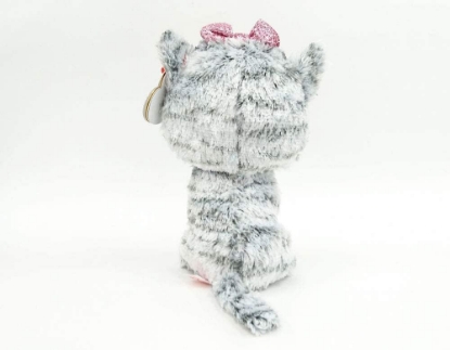 Picture of Ty Kiki Grey Cat Plush, Regular