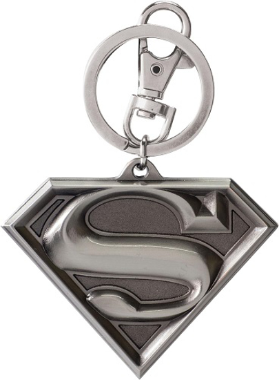 Picture of DC Superman Logo Pewter Keyring, 2''
