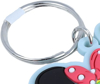 Picture of 2023 Disney Souvenir Keychain 3.5 Inches Mickey and Minnie Mouse Rubber Key Accessory Classic Collectors Gifts