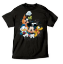 Picture of Youth Boys Tee Mickey Goofy Donald Pluto Fab Day Black Heather