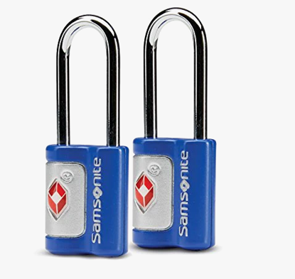 Picture of Samsonite Travel Sentry 2-Pack Key Locks, Blue Fantasy