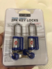 Picture of Samsonite Travel Sentry 2-Pack Key Locks, Blue Fantasy