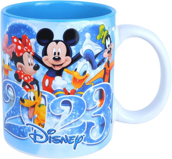 Picture of 2023 Disney Souvenir Mug, Limited Edition Mickey and Friends Coffee Cup, Novelty Gifts for Collectors, 11oz