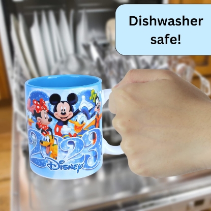 Picture of 2023 Disney Souvenir Mug, Limited Edition Mickey and Friends Coffee Cup, Novelty Gifts for Collectors, 11oz