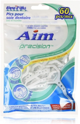 Picture of Aim Precision Floss Picks 50 pack
