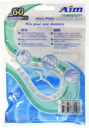 Picture of Aim Precision Floss Picks 50 pack