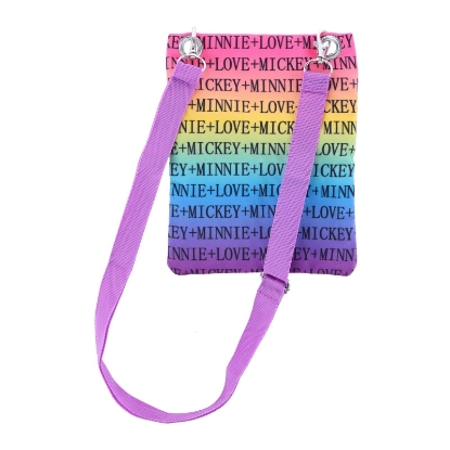 Picture of Disney Mickey Mouse Rainbow Passport Bag