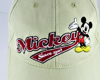 Picture of Disney Adult Mickey Mouse Khaki Baseball Cap