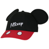 Picture of Mickey Mouse Signature Embroidered Youth Cap with 3D Ears Black & Red