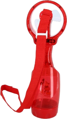 Picture of Disney Mickey Mouse Personal Misting Fan Red - Carrying strap included