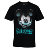 Picture of Disney Mickey Mouse Greenlight Face Adult T-Shirt Large