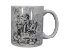 Picture of Disney Sketchy Mickey Group 11oz Mug
