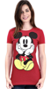 Picture of Adult Womens Fashion Top Mickey Front and Back Cherry Red