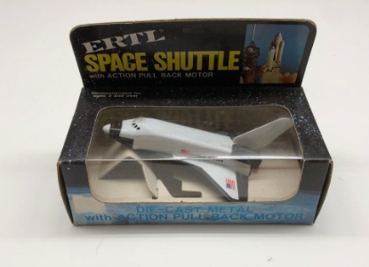 Picture of KandyToys TY9166 Die Cast Space Shuttle with Pull Back Action