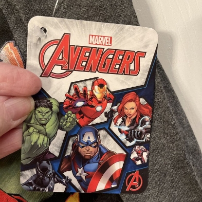 Picture of Marvel Avengers 4 Square Florida Youth T-Shirt Medium