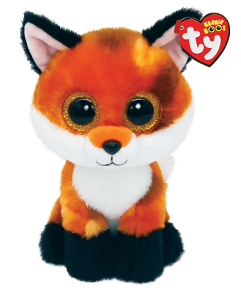 Picture of TY Beanie Boo Meadow Orange Plush Fox 6"