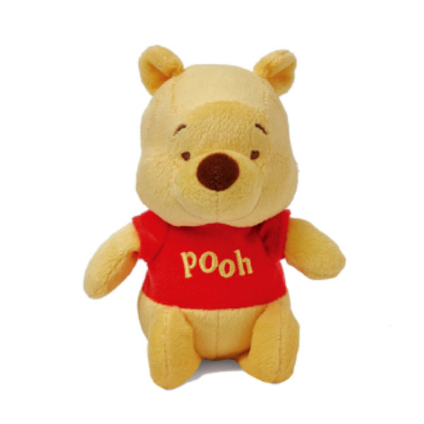 Picture of Winnie the Pooh Red Shirt Mini Jingler Plush Toy 15cm