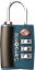 Picture of Samsonite Travel Sentry TSA 3 Dial Combination Combo Lock Luggage Pagoda Blue
