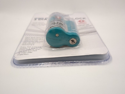 Picture of Samsonite Travel Sentry TSA 3 Dial Combination Combo Lock Luggage Pagoda Blue