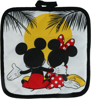 Picture of Disney Mickey Minnie 3pc Kitchen Towel Set Sunset Multi Oven Mitt Dish Towel Pot Holder
