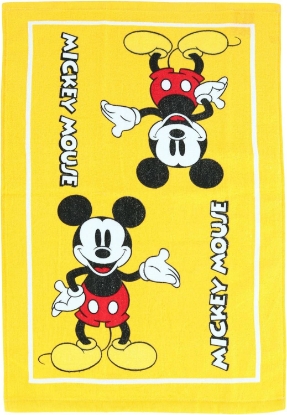 Picture of Disney Mickey Mouse Yellow Oven Mitt Dish Kitchen Towel Set Pot Holder  3pc