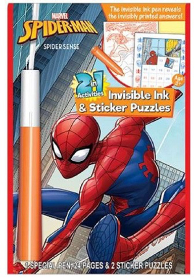Picture of Marvel Invisible Ink & Stick Puzzles, Ultimate Spiderman, Spider Sense