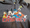 Picture of Disney Mickey Friends Goofy Pluto Donald Boys Zip Up Hoodie Charcoal Gray Large