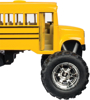 Picture of Monster School Bus Die Cast Metal Model Pullback Action Toy