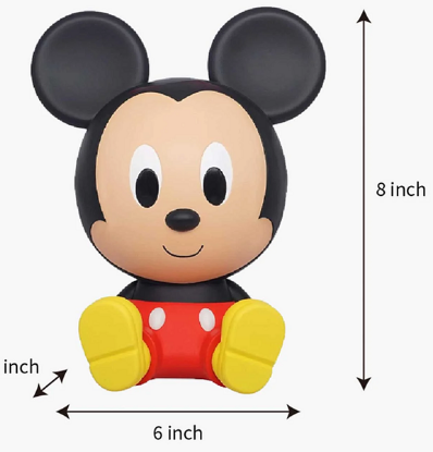 Picture of Disney Mickey Mouse Sitting PVC Bank
