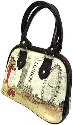 Picture of OH Fashion Women Handbag Shoulder Bag Magnificent Orlando PU Leather Tote Purse Clutch Fashion Girls