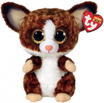 Picture of Ty  Beanie Boos Bush Baby Binky Brown Medium 9-Inch
