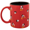 Picture of Mickey Mouse Running Pattern 11oz. Mug Red