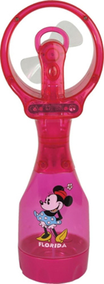 Picture of Disney Minnie Mouse Personal Misting Fan Pink  Carrying strap included