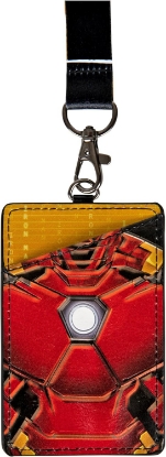 Picture of Marvel Iron Man Chest Arc Reactor ID Card Holder Lanyard, One Size