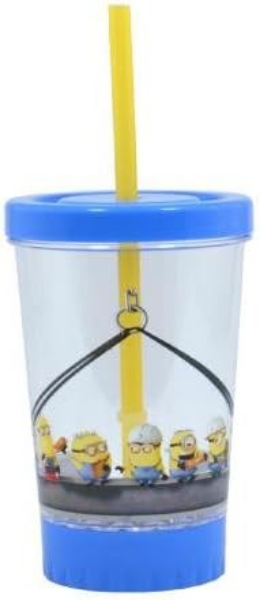 Picture of Despicable Me Minions 12oz Light Up Fun Sip Led Tumbler with Straw