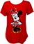 Picture of Disney Minnie Mouse Junior Hi Lo Shh Flirt Pose Top Red