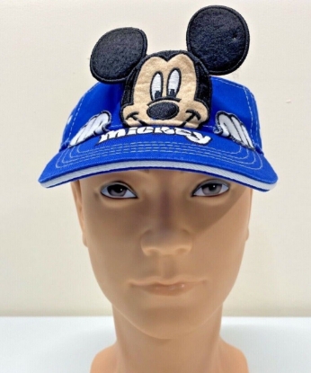 Picture of Disney Mickey Mouse Peeking Authentic Boys Sun Visor (Blue)