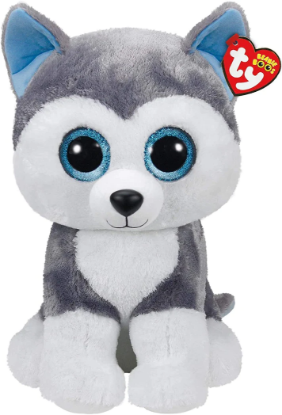 Picture of Disney Ty Slush Husky Dog Large Beanie Boos Plush Toy