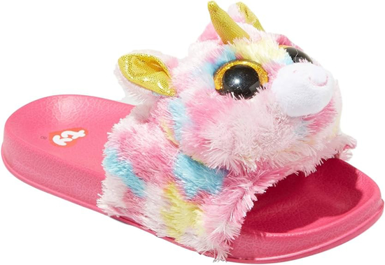 Picture of Ty Beanie Boo Unicorn Girls Slide Sandals