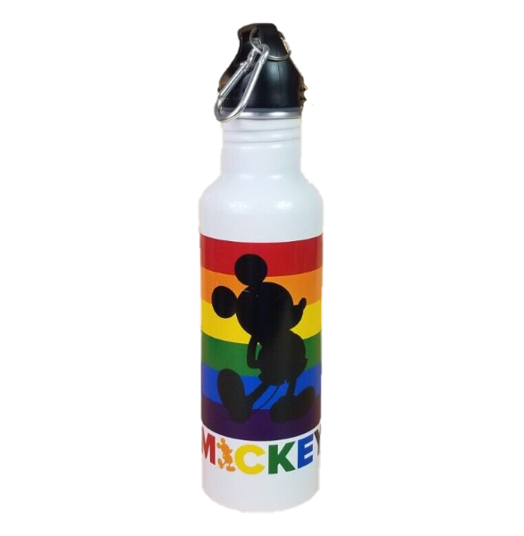 Picture of Disney Mickey Pride Rainbow Aluminum Water Bottle