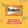 Picture of Trident Tropical Twist Sugar Free Gum, 14 Pieces Pack