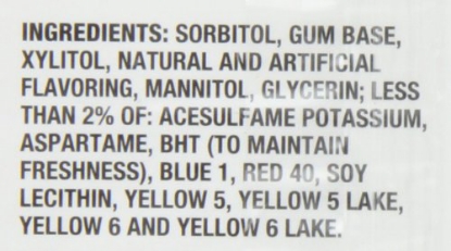 Picture of Trident Tropical Twist Sugar Free Gum, 14 Pieces Pack