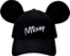 Picture of Disney Mickey Mouse Kids Black Baseball Hat with Ears